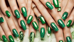 Unhas Decoradas Verde