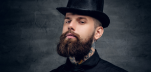 Tatuagem no pescoço masculina