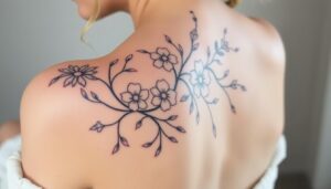 tatuagem feminina no ombro