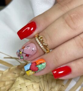 Unhas decoradas de São João