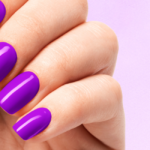 unhas roxas