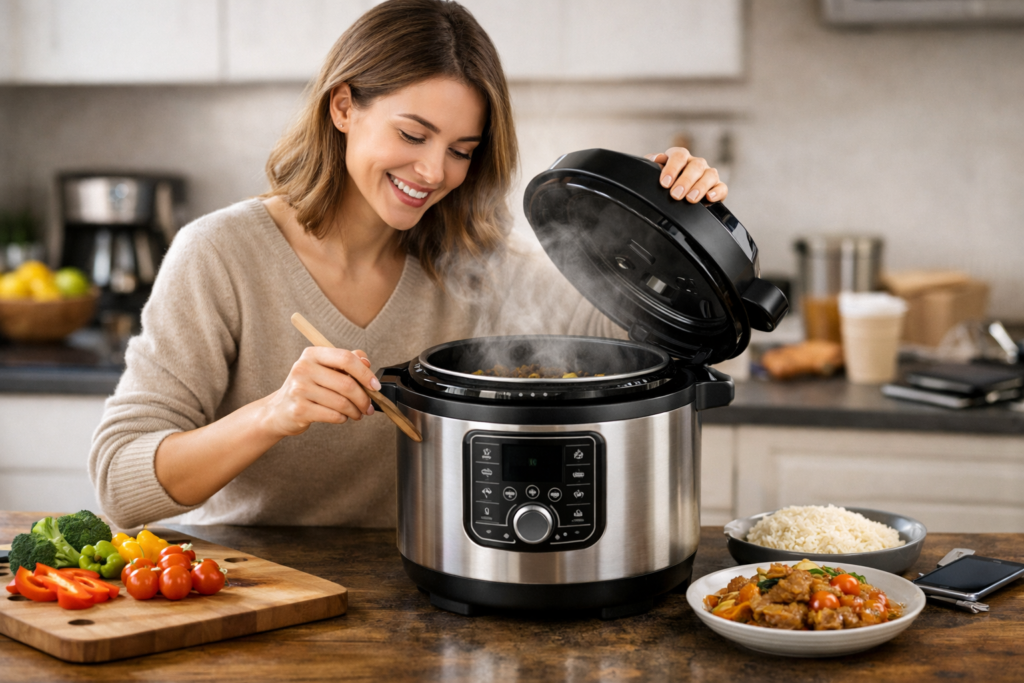 melhor panela de pressão elétrica
