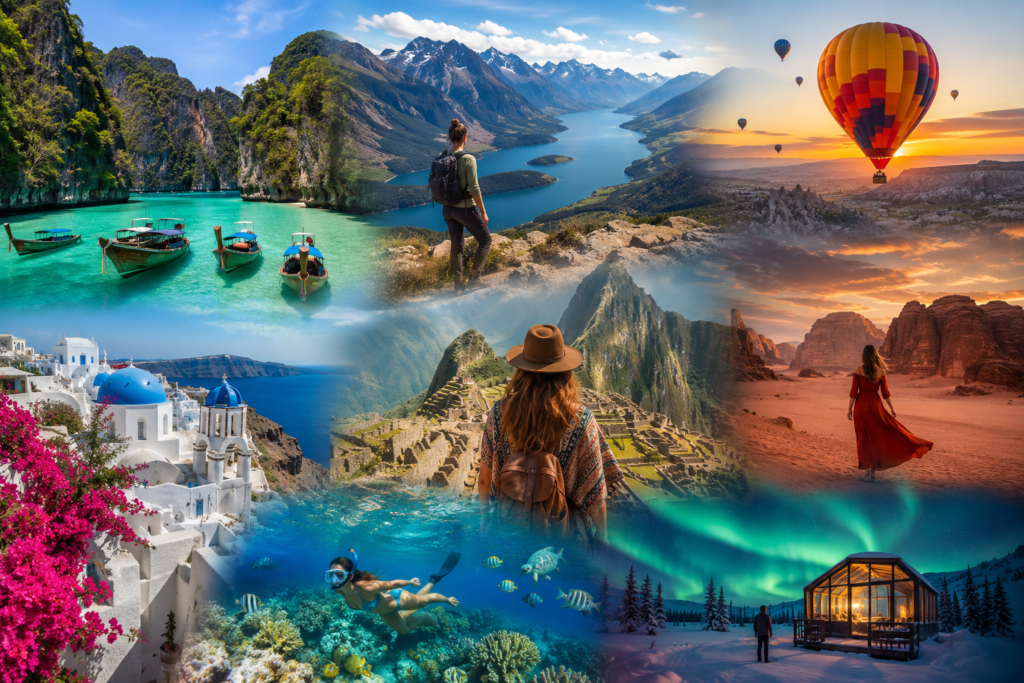 Destinos e experiências que estão conquistando quem gosta de viajar