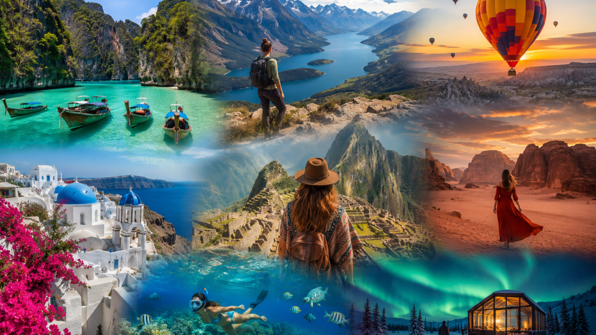 Destinos e experiências que estão conquistando quem gosta de viajar