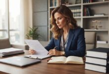 Como melhorar a redação jurídica com advogada revisando e organizando um documento