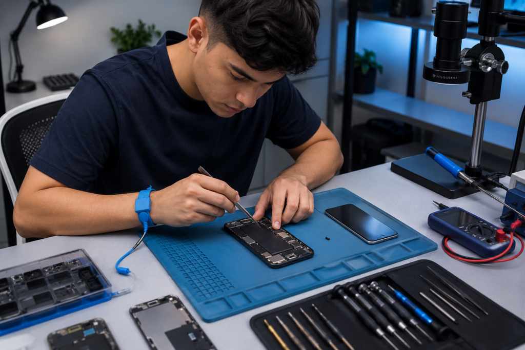 Curso de manutenção em celular