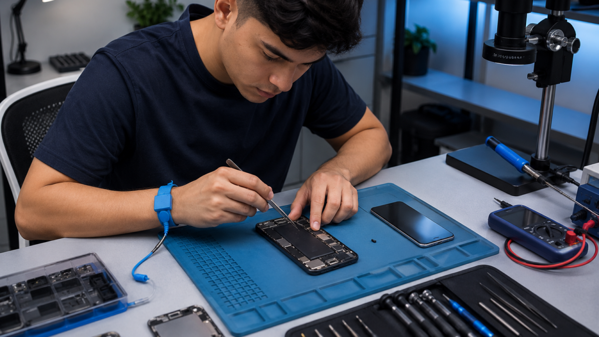 Curso de manutenção em celular