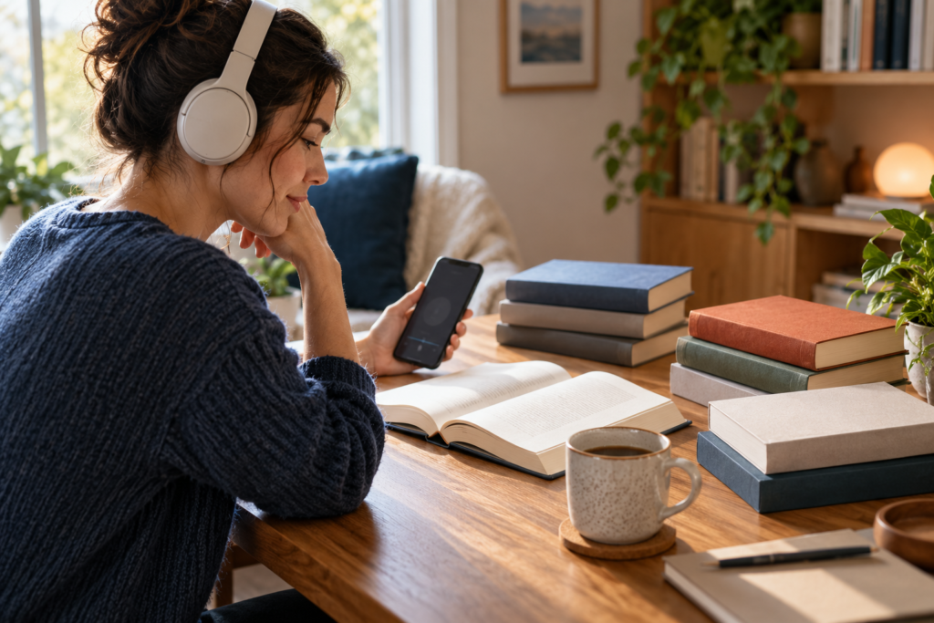 De livros resumidos em 7 minutos e com áudio