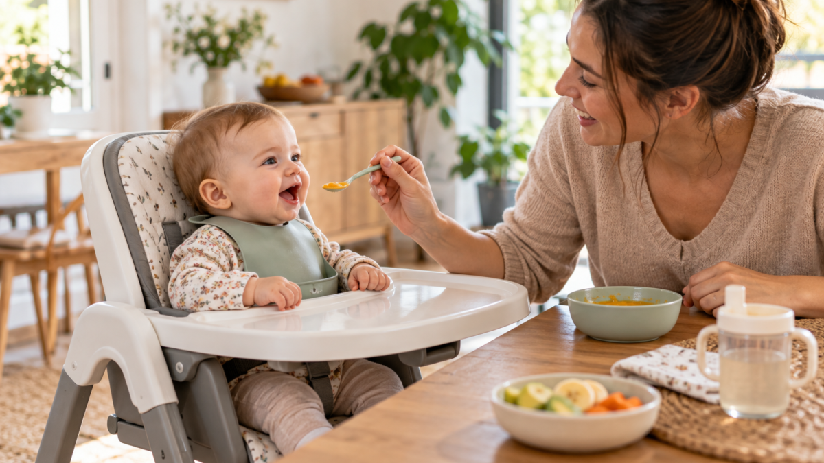 Cadeirinha de alimentação